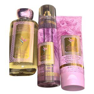 Bath & Body Works Bahamas Passionfruit & Banana 3Pc Set New